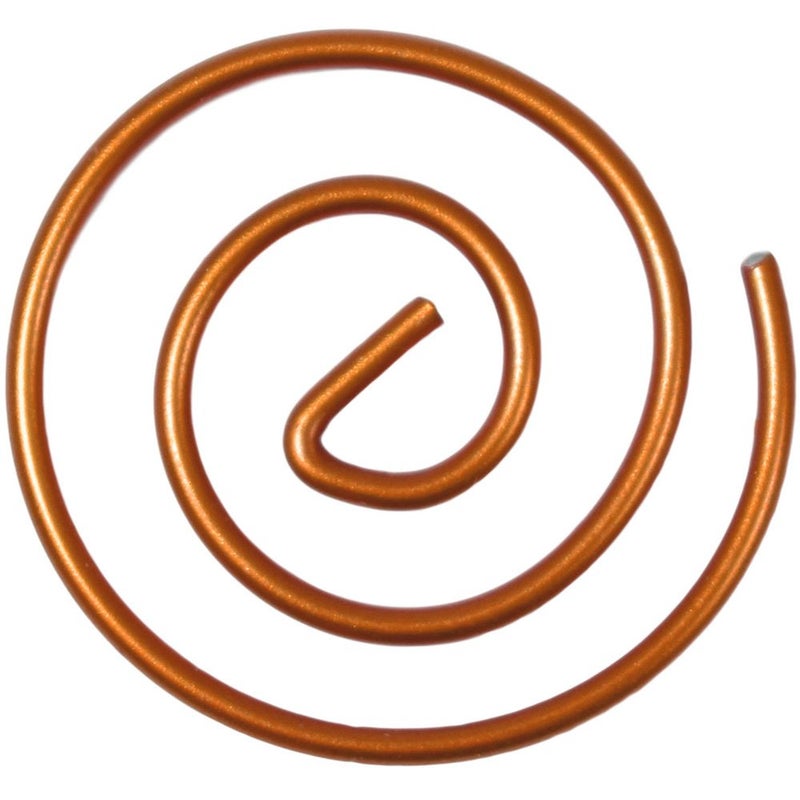 JAM Paper مشابك ورق دائرية من JAM PAPER - مشابك ورق دائرية - ذهبية وردية - 50/عبوة - Image 3